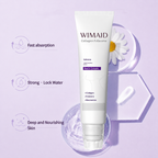 Aurenza Shop WIMAID Neck Sculpt Cream jar with white and gold packaging on a clean background