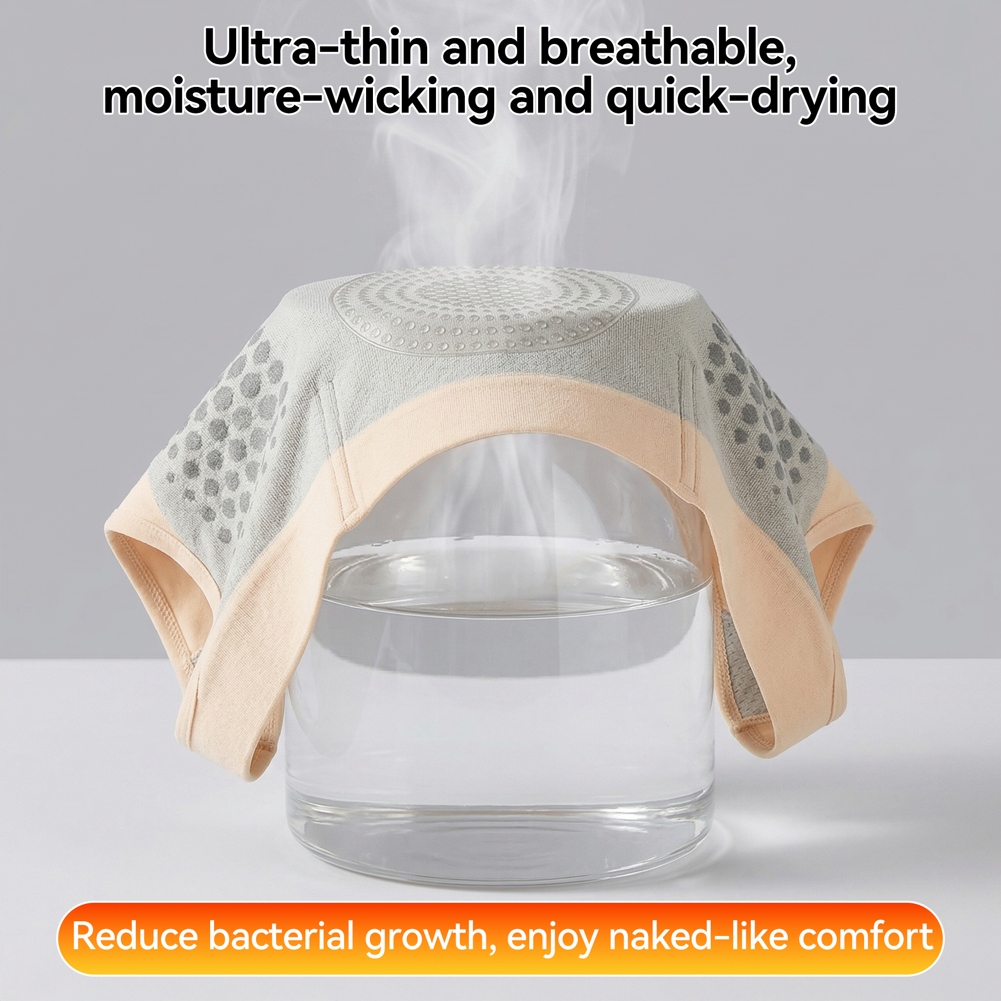 Aurenza Shop WIMAID Moringa and Berries 4-in-1 micro-particle sculpting and fat-burning shorts, shown on a model.