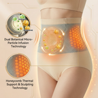 Aurenza Shop WIMAID Moringa and Berries 4-in-1 micro-particle sculpting and fat-burning shorts, shown on a model.