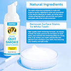 Aurenza Shop UNPREE™ Kolirin QuitSmoke Mouthwash bottle with label and cap, designed to freshen breath and promote oral health.