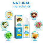 Aurenza Shop UNPREE™ Kolirin QuitSmoke mouthwash bottle with label, featuring fresh mint flavor and a sleek design.