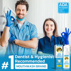 Aurenza Shop UNPREE™ Kolirin QuitSmoke mouthwash bottle with label, designed to freshen breath and promote oral health.