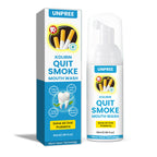 Aurenza Shop UNPREE™ Kolirin QuitSmoke Mouthwash bottle with label, showcasing the oral health product designed to solve oral problems.