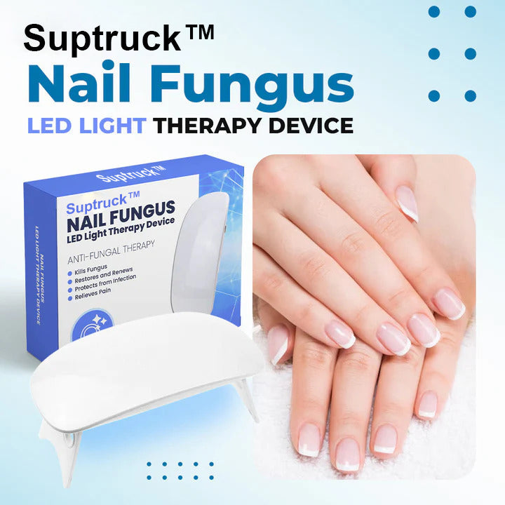 Aurenza Shop SUPTRUCK™ Nail Fungus LED Light Therapy Device for effective toenail and fingernail fungus treatment.