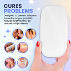 Aurenza Shop SUPTRUCK™ Nail Fungus LED Light Therapy Device showing its compact design for treating nail fungus.