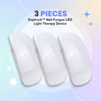 Aurenza Shop SUPTRUCK™ Nail Fungus LED Light Therapy Device, compact white device for treating toenail and fingernail fungus.