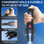Viraxon™ NeuroWave Therapy Trainer for men, showing the device and control panel for enhanced performance and longer-lasting results