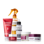 Aurenza Shop All Day Radiance Boost Set featuring skincare bottles and brightening products on a white background