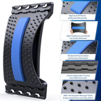 Aurenza Shop back stretcher with cushioned support and adjustable straps for spinal relief and posture improvement.