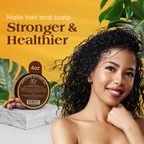 Aurenza Batana Hair Oil bottle with pump dispenser, showcasing natural hair care product on a neutral background