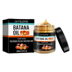 Aurenza Batana Hair Revival Cream jar with label, showcasing the natural hair care product for revitalizing hair.