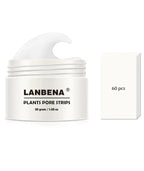 Aurenza Shop blackhead skin mask applied on nose and chin to clear pores and reduce blackheads.