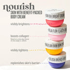 Brazilian Bum Bum Cream by Aurenza Shop, showing the iconic jar with vibrant packaging and tropical design.