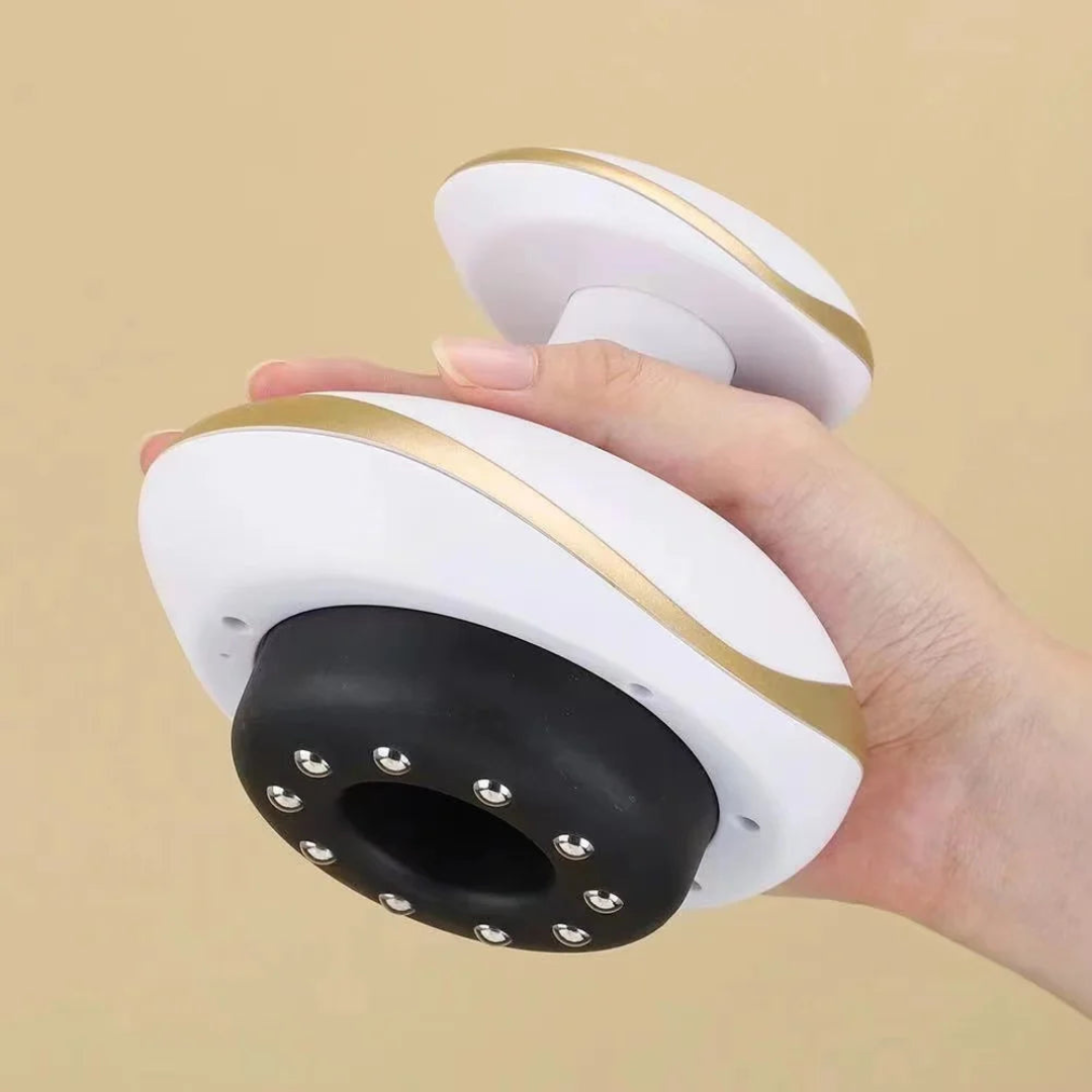 Aurenza Shop cupping therapy massager with multiple glass cups for muscle relief and skin therapy.