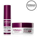 Aurenza Shop Dr.Melaxin Calcium Volume Bundle with supplement bottles, designed to support calcium intake and bone health.
