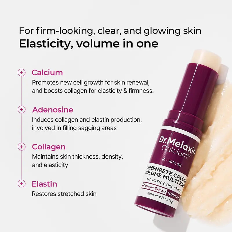 Aurenza Shop Dr.Melaxin Calcium Volume Bundle in a sleek packaging showing the supplement bottles and branding.
