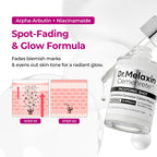 Aurenza Shop Dr. Melaxin Glow Care Set with skincare products in sleek packaging for radiant skin.