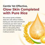 Dr.Melaxin Peel Shot Glow Rice Ampoule Duo by Aurenza Shop with black and white ampoule bottles on a white background.