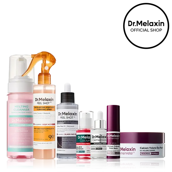 Aurenza Shop Dr. Melaxin Radiant Blowout Set with hair styling tools and products for a professional blowout look.