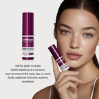 Aurenza Shop Dr. Melaxin Radiant Blowout Set with hair styling tools and products arranged for a professional blowout look.