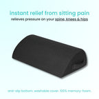 Aurenza Shop foot rest with cushioned surface and adjustable height for ergonomic support and comfort.