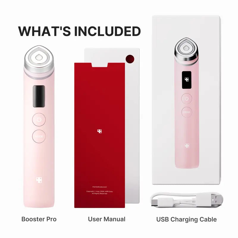 Aurenza Shop Medicube AGE-R Booster-H K-beauty glow booster device with sleek design and ergonomic handle for facial skincare.
