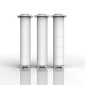 Three replacement filters from Aurenza Shop, shown in a 3D render, designed for air or water purification systems.