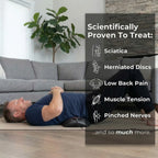 Aurenza Shop Triple Action Massager with multiple rotating heads and ergonomic handle for relaxing muscle relief.