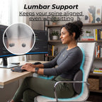 Aurenza Shop Triple Action Massager shown with three rotating heads and ergonomic handle for targeted muscle relief.