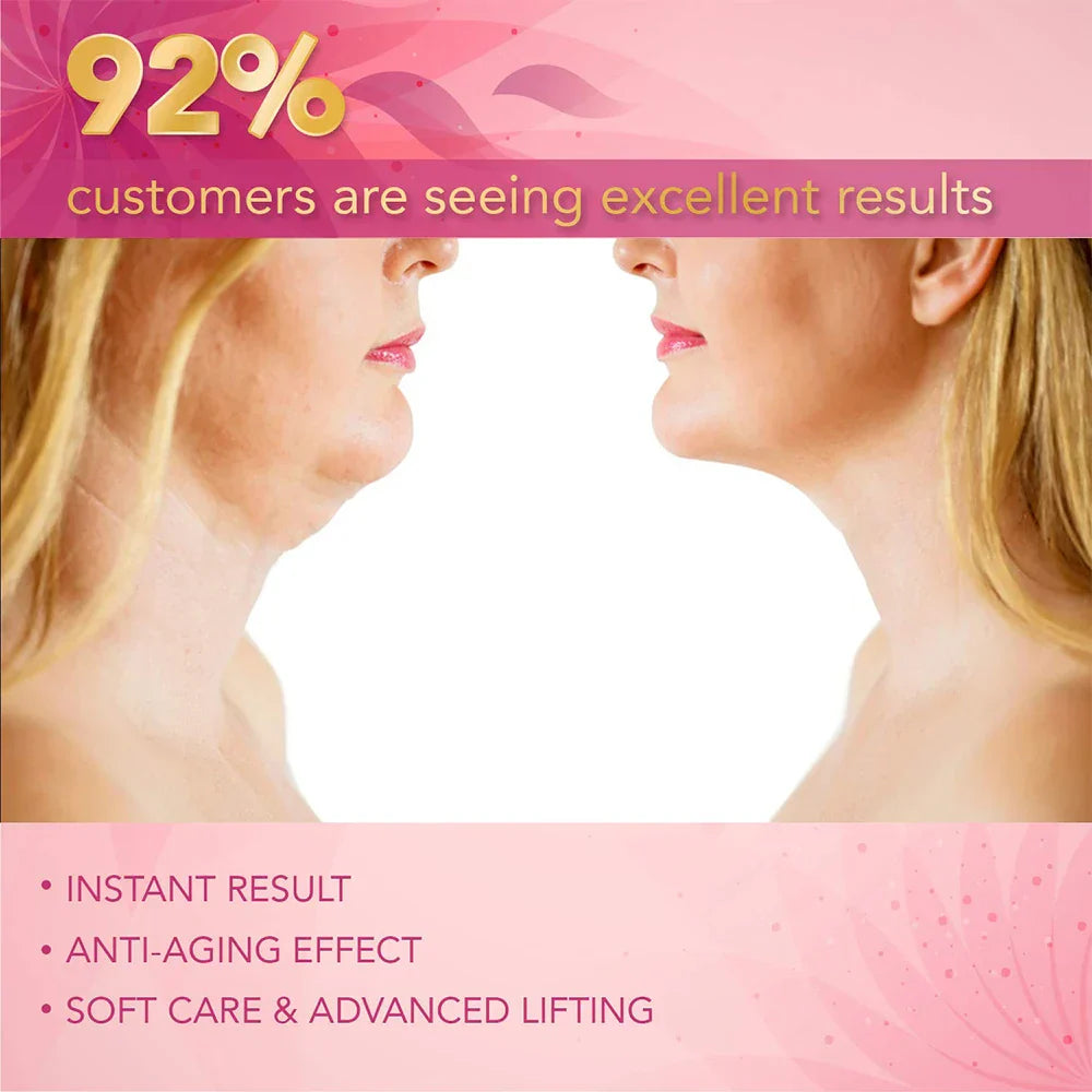 Aurenza V-Sculpt Cheek Lift and Slimming Strap in black, designed to enhance cheek contour and facial slimming.