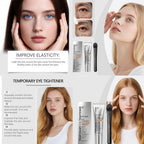 Aurenza Shop EyeGlow™ eye tightening solution in a sleek container, designed to reduce puffiness and improve skin firmness around the eyes.