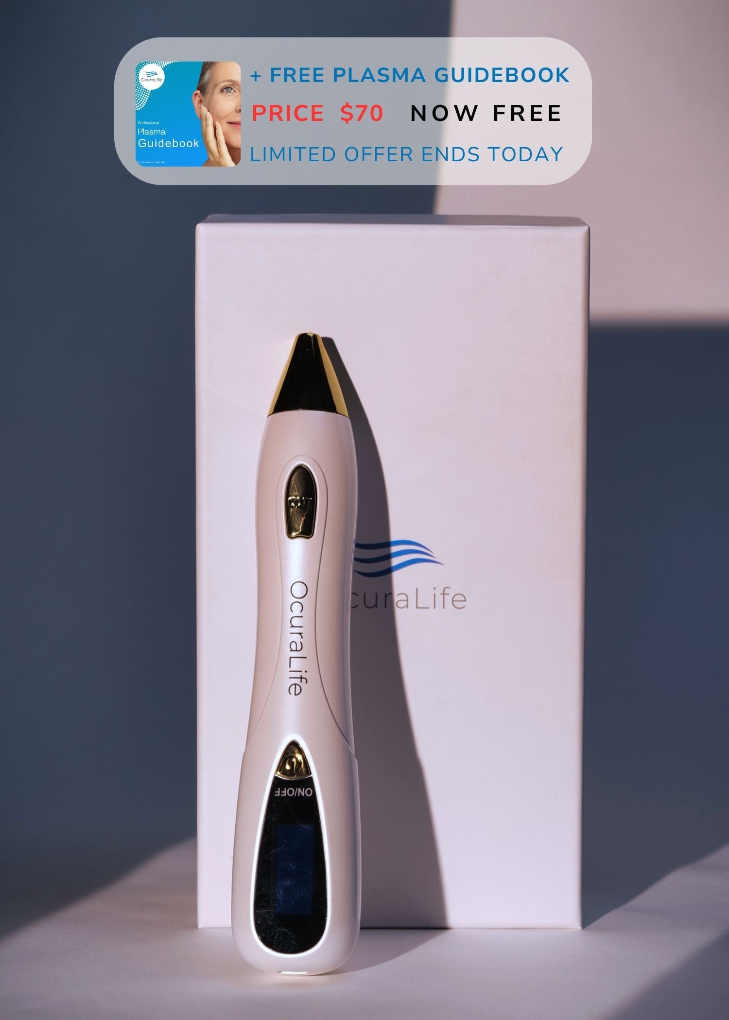 Aurenza Shop 6-in-1 Skin Imperfection Removal Pen with multiple treatment heads for blemish, acne, and scar removal.