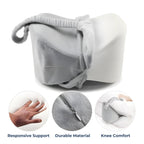 Aurenza Shop Align & Ease Leg Pillow showing a comfortable, contoured pillow designed for leg support and alignment.