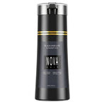 Nova Hair Instant Black Dye Shampoo bottle from Aurenza Shop, showing the 200ml size and sleek black packaging.
