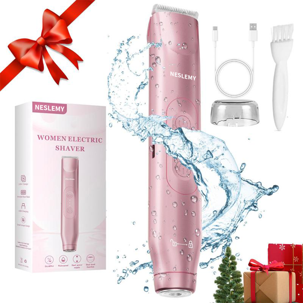 Aurenza Shop Kahuna SilkTrim IPX7 epilator with detachable head and ergonomic handle for efficient hair removal in health and beauty.