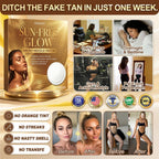 Aurenza Shop Wimaid® Sunless Tanning Microneedle Patch showing the discreet patch applied to skin for instant bronze glow.