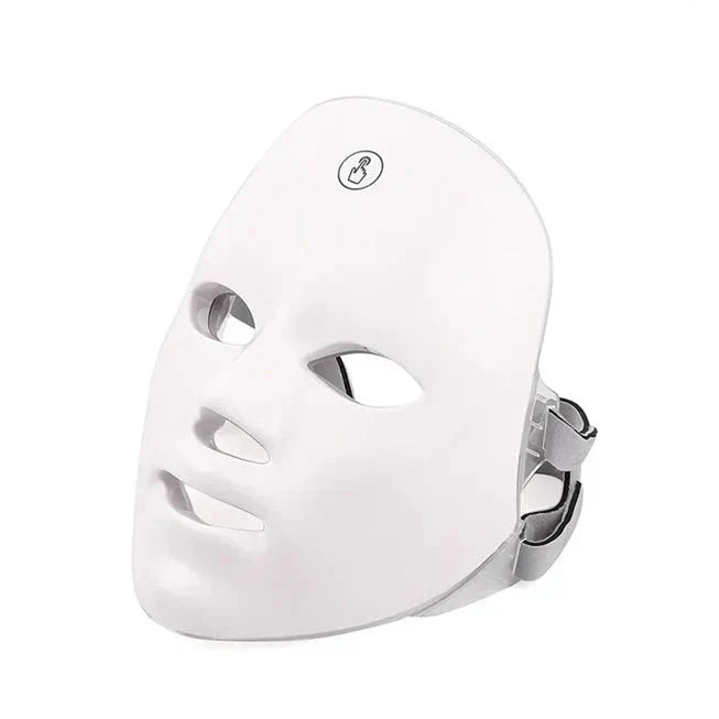 Aurenza Shop Kahuna Red Therapy Facial Mask massager with red LED lights and ergonomic design for facial skin rejuvenation.