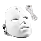 Aurenza Shop Kahuna Red Therapy Facial Mask massager with red LED lights and ergonomic design for facial skin care.