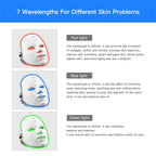 Aurenza Shop Kahuna Red Therapy Facial Mask massager with red LED lights, designed for facial skin rejuvenation and relaxation.