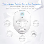 Aurenza Shop Kahuna Red Therapy Facial Mask massager with red light therapy device for skin rejuvenation and facial massage.