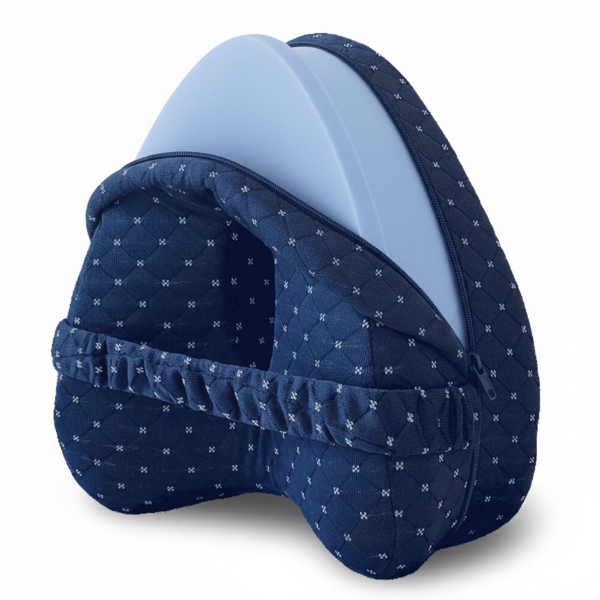 Extra case for Aurenza Shop alignment pillow showing soft fabric cover with zipper detail.
