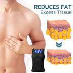 A man wearing the MenSlimZ Gynecomastia Compression Tank Top by Aurenza Shop, designed to flatten the chest area.