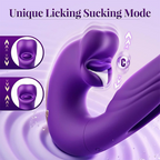 Aurenza Shop Luvora™ 2026 upgraded 4-in-1 flapping and licking vibrator, featuring sleek design and multiple vibrating modes.