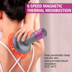 Aurenza Shop electric lymphatic drainage machine with control panel and electrode pads for lymphatic therapy treatment.