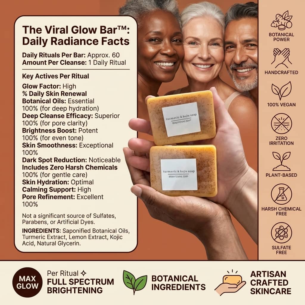 Aurenza Shop turmeric and kojic acid soap bar for body and face, showcasing the soap's beige color and smooth surface.