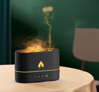 HumidiFire™ portable humidifier by Aurenza Shop showing a compact device with mist output and digital control display.