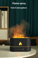 HumidiFire™ portable humidifier with sleek design, digital display, and adjustable settings for optimal room humidity control.