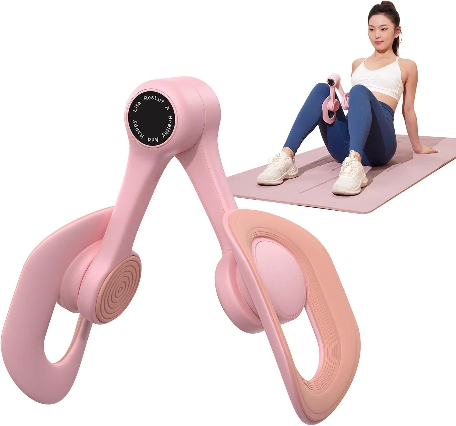Non-Slip Pelvic Floor Trainer for Thighs, Legs & Postpartum Recovery
