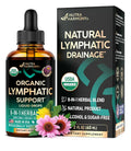 USDA Organic Lymphatic Drainage Supplement - Echinacea | Elderberry | Dandelion