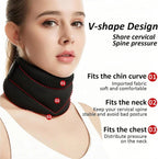 Neck Support Pillow for Ergonomic Snoring Relief, Adjustable Cervical Al